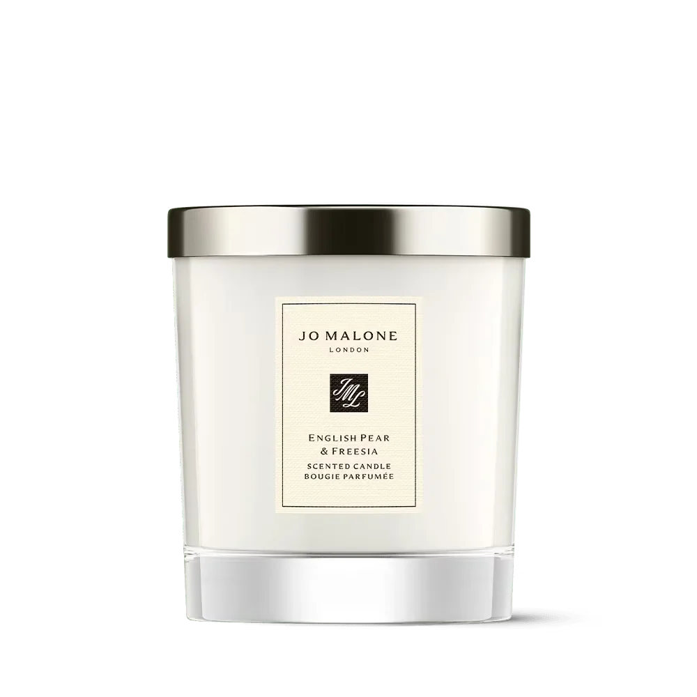 English Pear & Freesia Scented Candle