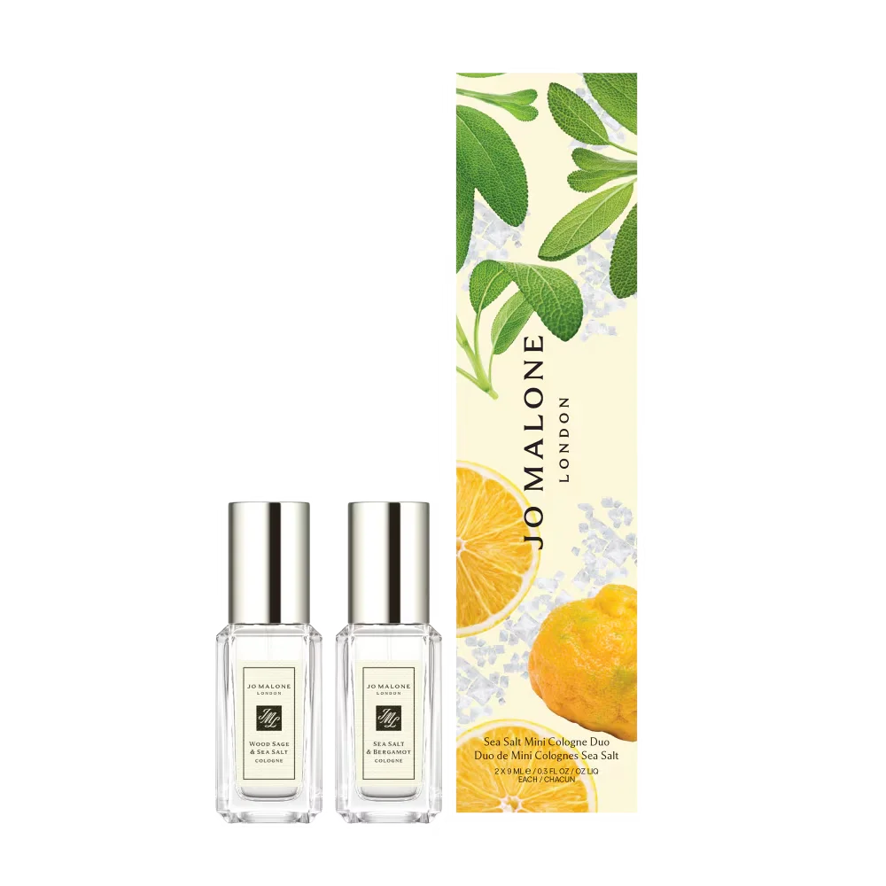 Sea Salt & Bergamot and Wood Sage & Sea Salt 9ml Duo