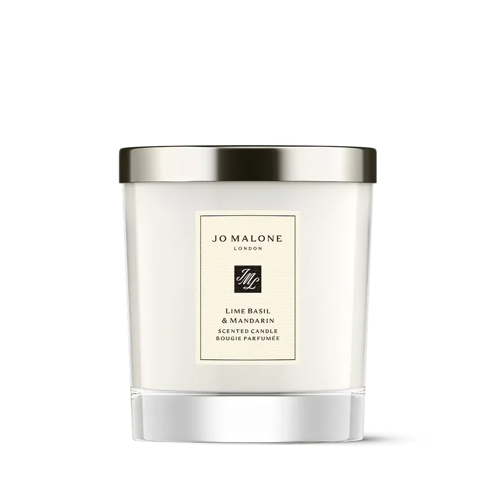 Lime Basil & Mandarin Scented Candle